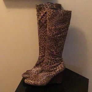 Women’s Cheetah Boots